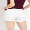 Indigo Blue Side Panel Roll Hem Denim Short view 3