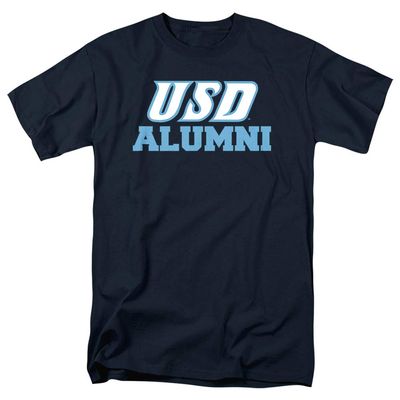 University of San Diego Official Alumni Unisex Adult T-Shirt, Navy, 4X-Large