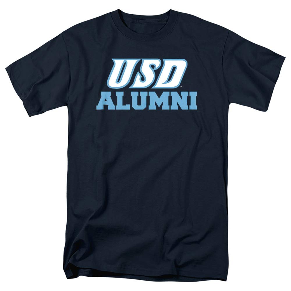 University of San Diego Official Alumni Unisex Adult T-Shirt, Navy, 4X-Large
