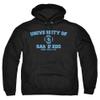 University of San Diego Official Circle Logo Unisex Adult Pull-Over Hoodie,Black, 2X-Large view 1
