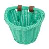 Bike Basket, Little Box Made by Willow for Bicycle, Arts and Crafts. (Green) view 1