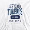 University of San Diego Official Founded Date Unisex Adult Pull-Over Hoodie,White, 3X-Large view 2