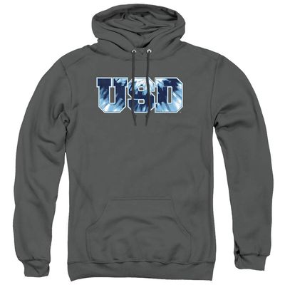University of San Diego Official Tie-Dye Unisex Adult Pull-Over Hoodie,Charcoal, 3X-Large