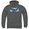 University of San Diego Official Tie-Dye Unisex Adult Pull-Over Hoodie,Charcoal, 3X-Large view 1