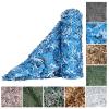 ZHhan Camo Netting Bulk Roll Camouflage Net Military Nets Lightweight Durable Without Grid for Hunting Military Decoration Sunshade(Blue,1.5X10M4.9ft x 32.8ft) view 1