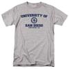 University of San Diego Official Circle Logo Unisex Adult T-Shirt, Athletic Heather, 5X-Large view 1