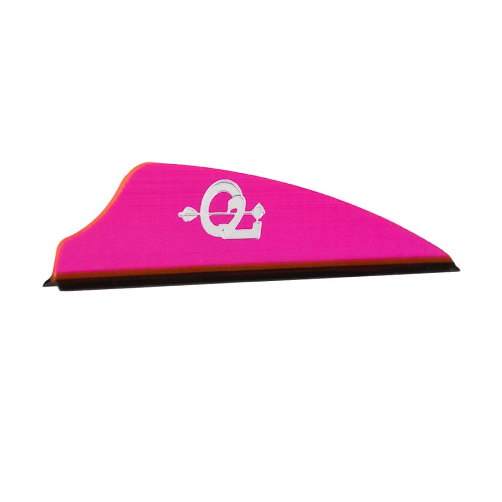 Q2i Zeon Fusion X-II Vanes Pink 2.1 in. 50 pk.