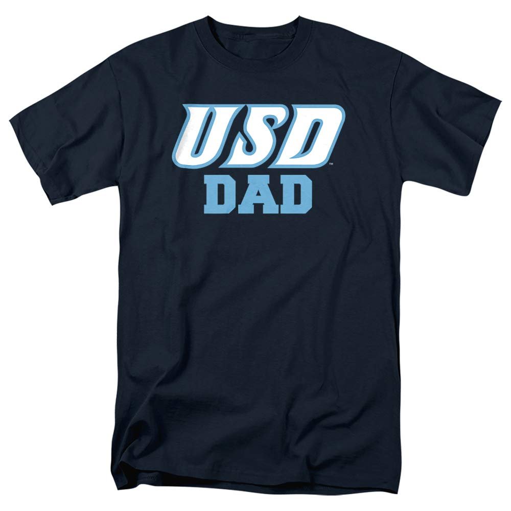 University of San Diego Official Dad Unisex Adult T-Shirt, Navy, 4X-Large