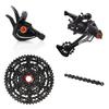 Box One/Two Prime 9 X-Wide 11-50T Range Multi Shift Drivetrain Cycling Groupset Shifter Rear Derailleur Bike Cassette Chain Shift Cable & Housing Kit view 1