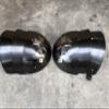 Nautical-Mart Medieval Crusader Steel Pauldrons Shoulder Armour Black One Size view 1