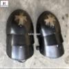 Nautical-Mart Medieval Crusader Steel Pauldrons Shoulder Armour Black One Size view 2
