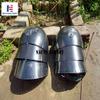 Nautical-Mart Medieval Crusader Steel Pauldrons Shoulder Armour Black One Size view 3