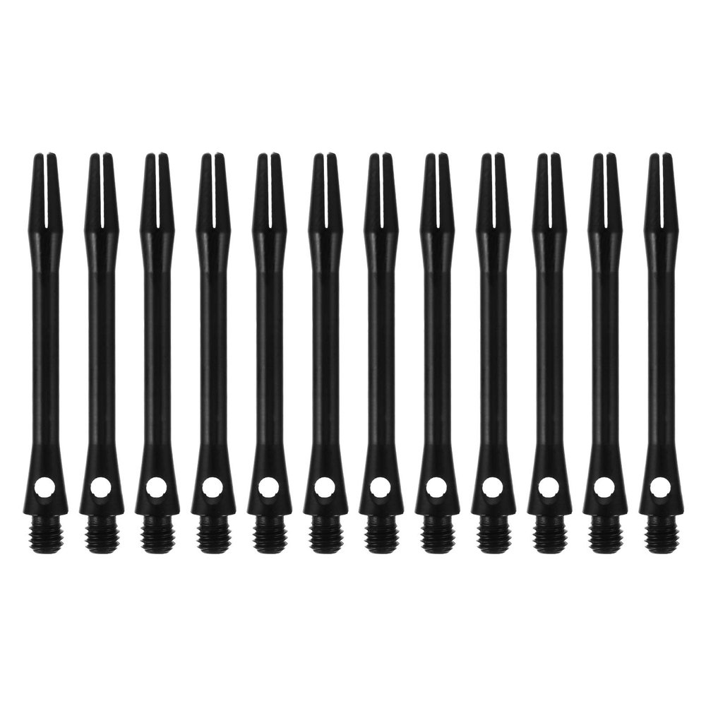BESPORTBLE Shaft for 2BA Aluminium Alloy Stems 45mm Standard Shaft 12Pcs Replacement Accessories and Flights