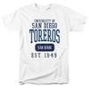University of San Diego Official Founded Date Unisex Adult T-Shirt, White, 4X-Large