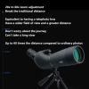 Gaone Spotting Scope for Birdwatching - 20-60X60 Zoom Monocular Compact Telescope - FMC Optics - Waterproof - with Table Tripod for Target Shooting Archery Birdwatching,Upgrade view 3