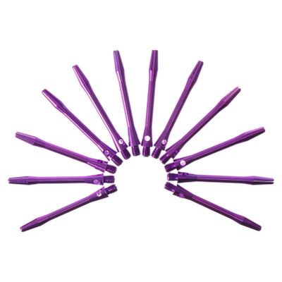 BESPORTBLE 12Pcs 2BA Shafts 45mm Aluminum Shafts Stems Throwing Fitting Darts Accessories