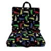 TG,LLC Treasure Gurus Patterned Foam Bingo Game Seat Folding Double Office Stadium Chair Cushion Back Support Pad view 1