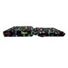 TG,LLC Treasure Gurus Patterned Foam Bingo Game Seat Folding Double Office Stadium Chair Cushion Back Support Pad view 3