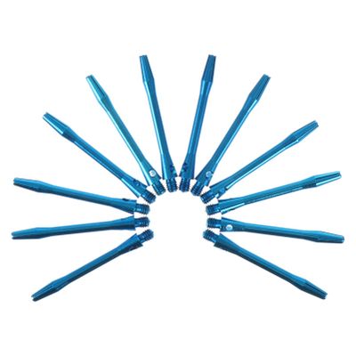 BESPORTBLE 12Pcs 2BA Shafts 45mm Aluminum Shafts Stems Throwing Fitting Darts Accessories