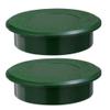 BESPORTBLE Golf Hole Cup Cover Green Golf Putting Holes Cover Plastic Putting Golf Cup for Golf Hole Practice Training Outdoor Activities 2 Pieces view 1