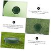 BESPORTBLE Golf Hole Cup Cover Green Golf Putting Holes Cover Plastic Putting Golf Cup for Golf Hole Practice Training Outdoor Activities 2 Pieces view 4