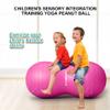 Anti-Burst Peanut Ball  High Weight Capacity Exercise Ball for Birth, Yoga, Pilates & Physical Therapy, Eco-Friendly PVC Fitness Ball for Kids & Adults, Includes Pump (23.6x11.8 inch (60x30cm)Pink) view 4
