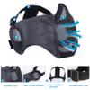 Yzpacc Airsoft Mask with Goggles, Foldable Half Face Airsoft Mesh Mask with Ear Protection for Paintball Shooting Cosplay CS Game view 3