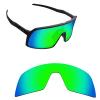 Alphax Emerald Green Polarized Replacement Lenses for Oakley Sutro Asian Fit OO9406A Sunglass view 1