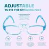 Tempo: Adjustable Kids Glasses - Prescription Eyeglasses For Children - 200312 view 3