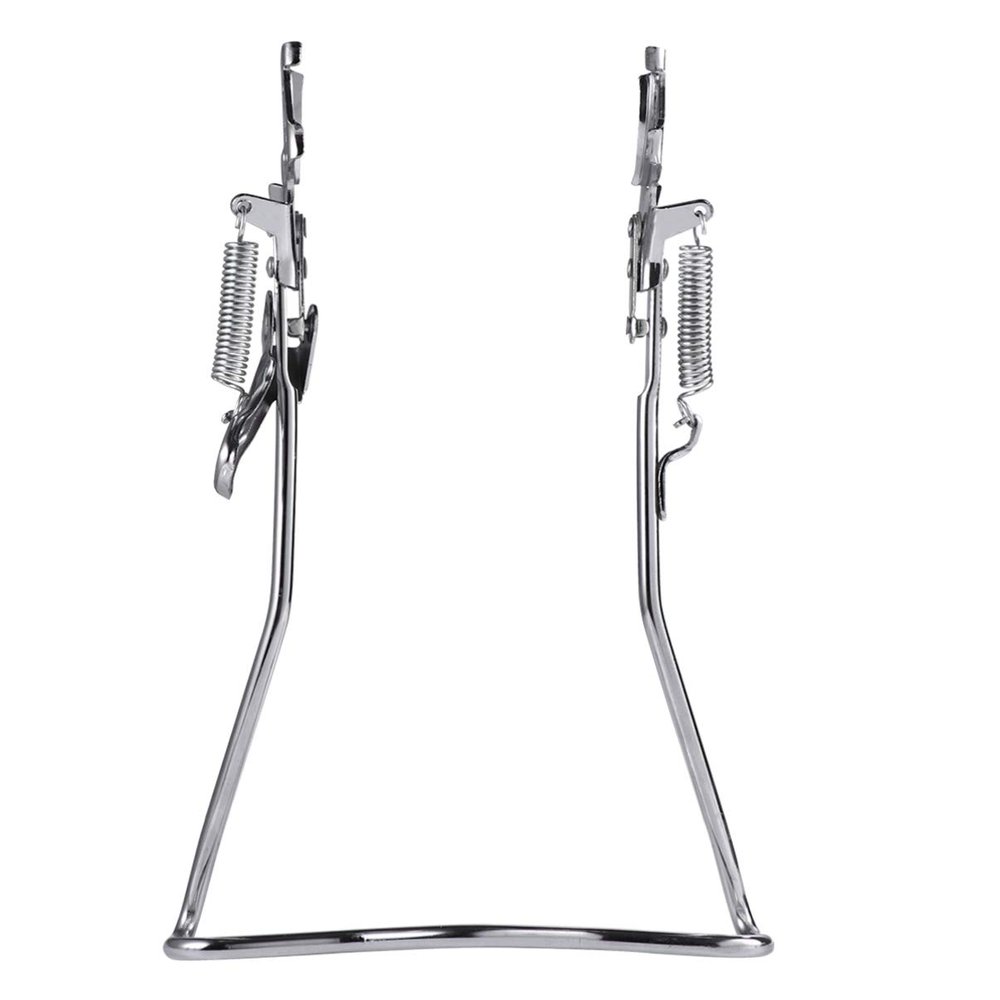 VOSAREA Durable Double Leg Bike Kickstand Bicycle Support Stand for Stable Parking and Easy Installation for Mountain and Road Bikes