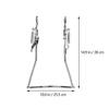 VOSAREA Durable Double Leg Bike Kickstand Bicycle Support Stand for Stable Parking and Easy Installation for Mountain and Road Bikes view 4
