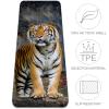 LEVEIS Yoga Mat Tiger Animal Thick Non Slip Exercise Workout Mats for Home Gym Floor Travel view 2