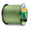 Frwanf Braided Fishing Line 8 Strands Super Strong PE Fishing String ExtremePower Fishing Braid Line for Saltwater and Fresh Water 80LB Test 100M/109Yards Black and Yellow view 3