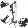 ZSHJGJR Archery Compound Bow and Arrow Set for Youth and Adults Beginner 16"-26" Draw Length 14-40 Lbs Adjustable Draw Weight 220 fps Max Speed Archery Hunting Shooting Kit Right Handed (Black) view 4