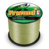 Frwanf Braided Fishing Line 4 Strands Super Strong PE Fishing String ExtremePower Fishing Braid Line for Saltwater and Fresh Water 20LB Test 100M/109Yards Army Green view 1