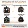 CLUBRALLY Club Car DS Golf Cart 36 Volt Forward and Reverse Switch with Handle for 1983-Up, OEM#1011997, 101753003 view 4