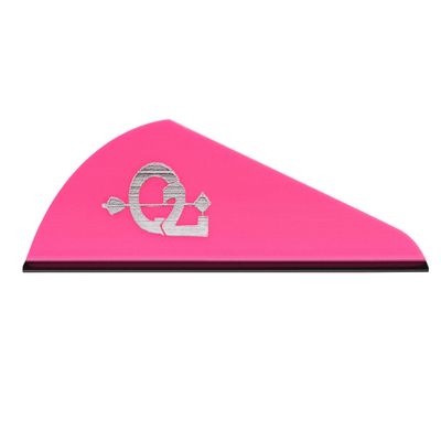 Q2i Archery 2 inch Rapt-X Vanes 50 Pack-Pink