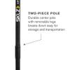 SKLZ Hit-A-Way Select Portable Baseball Training-Station Swing Trainer with Stand, Black view 2