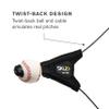 SKLZ Hit-A-Way Select Portable Baseball Training-Station Swing Trainer with Stand, Black view 4