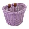 Bike Basket, Little Box Made by Willow for Bicycle, Arts and Crafts. (Purple) view 1