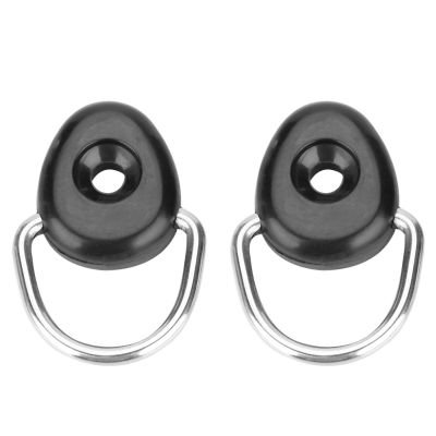 Liyeehao Sturdy and Durable Kayak Accessories, D Buckle for Both Kayaks and Canoes Plastic + Stainless Steel Material D Buckle, for Paddle Leash Seat Back Rest