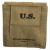 Warcraft Exports U.S. Army GI USGI WWII Triple 3 Magazine Thompson Belt Holster 3 Cell Canvas Pouch-Khaki view 3
