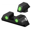 Sights 3-Dot Night Sights,Blue/Green Photoluminescent Outline, Special for G Night Sight Set for G17,G19,G22,G23,G26,G27,G33,G34,G35,G37,G38,G39 (Including Gen4) (Green) view 1