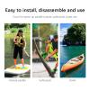 Alomejor 2 Pcs Surfboard Vent PVC Surfboard Air Vent Automatic Screw in Air Vent for Surfboard Paddle Board (White) view 3