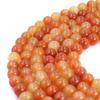 4 6 8 10 12 14mm Red Carnelian Agate Round Jewelry Loose Gemstone Beads Strand 15" Natural Stone for Necklace Bracelet DIY Design (10mm) view 2