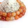 4 6 8 10 12 14mm Red Carnelian Agate Round Jewelry Loose Gemstone Beads Strand 15" Natural Stone for Necklace Bracelet DIY Design (10mm) view 3