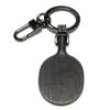ILLUSIONI Ping Pong Keychain, 2.16 Inch Mini Table Tennis Racket Keyring, Premium Ebony Wooden Keychain, Best Gift for Ping Pong Lovers view 1