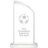10" Soccer Ball Aspiration Crystal Award, Personalized Soccer Ball Crystal Trophy, Add Your Own Engraving Included, Prime view 1
