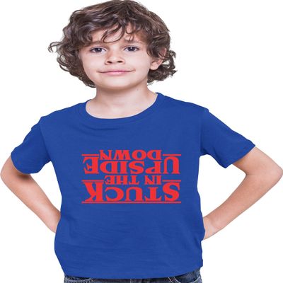 Large Royal Youth Stuck in The Upside Down T-Shirt
