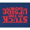 Large Royal Youth Stuck in The Upside Down T-Shirt view 4
